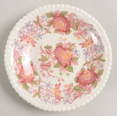 Aster Red (Gadroon) Saucer