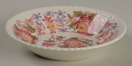 Aster Red (Gadroon) Fruit/Dessert (Sauce) Bowl