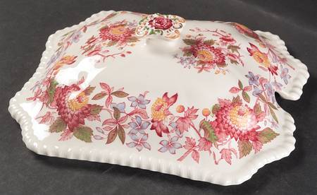 Aster Red (Gadroon) Lid for Tureen