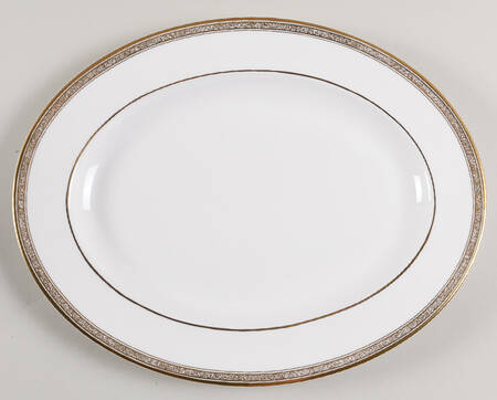 Athena 13" Oval Serving Platter