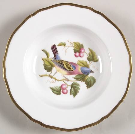 Audubon Birds Rim Soup Bowl