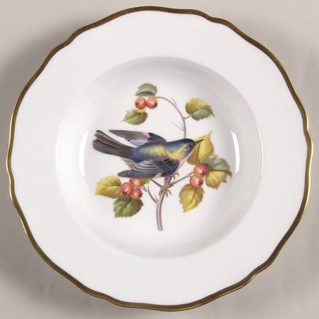 Audubon Birds Rim Soup Bowl