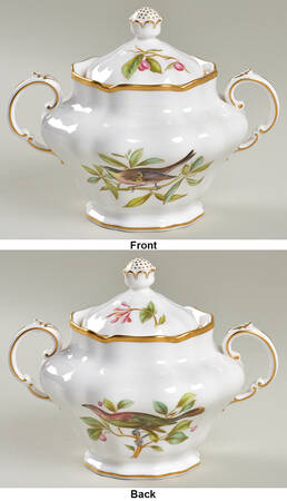 Audubon Birds Sugar Bowl & Lid