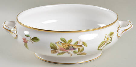 Audubon Birds Round Vegetable No Lid