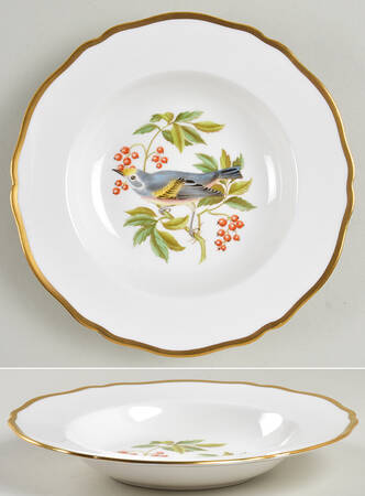Audubon Birds Rim Soup Bowl