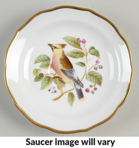 Audubon Birds Saucer for Flat Cup
