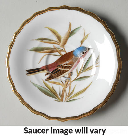 Audubon Birds Saucer for Flat Demitasse Cup