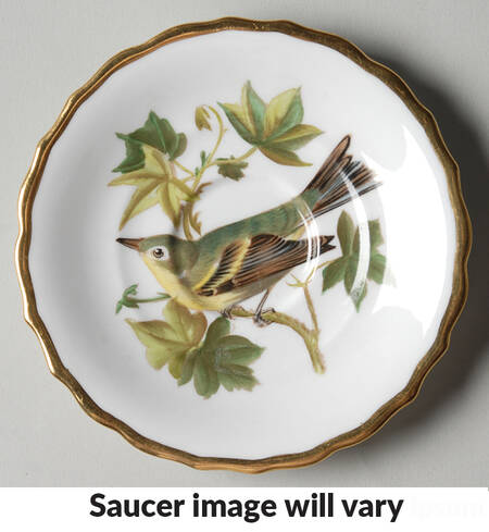 Audubon Birds Saucer for Flat Demitasse Cup
