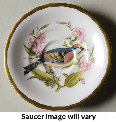 Audubon Birds Saucer for Flat Demitasse Cup