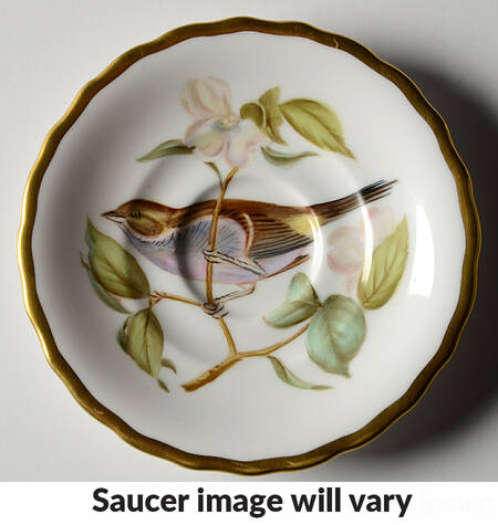 Audubon Birds Saucer for Flat Demitasse Cup