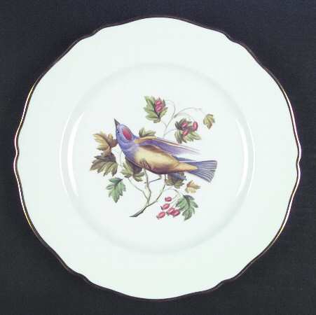 Audubon Birds Dinner Plate