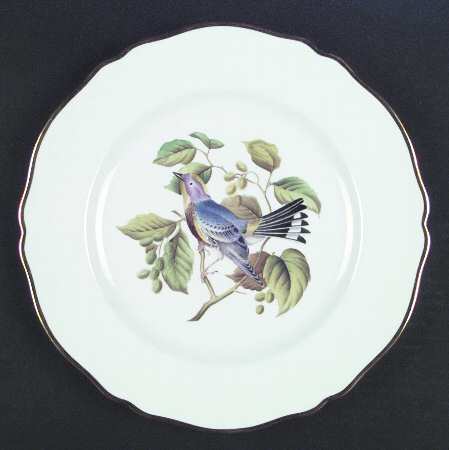 Audubon Birds Dinner Plate