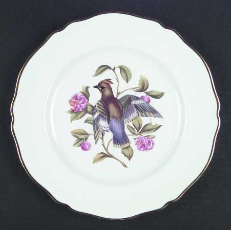 Audubon Birds Dinner Plate
