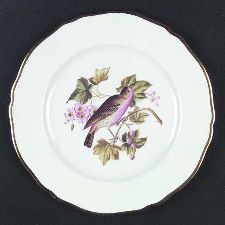 Audubon Birds Dinner Plate