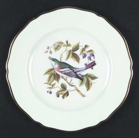 Audubon Birds Dinner Plate