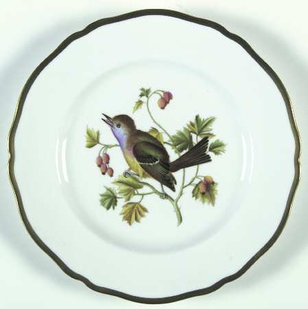 Audubon Birds Salad Plate