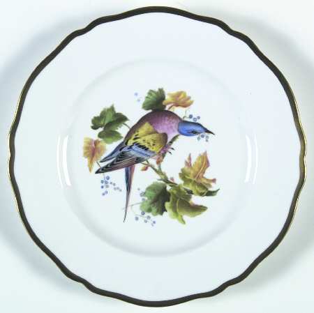 Audubon Birds Salad Plate