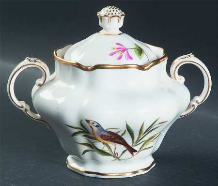 Audubon Birds Sugar Bowl & Lid
