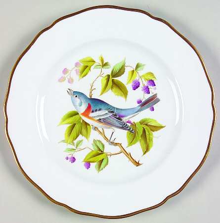 Audubon Birds Luncheon Plate