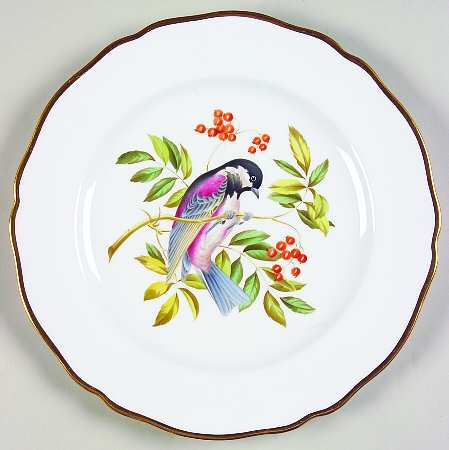 Audubon Birds Luncheon Plate