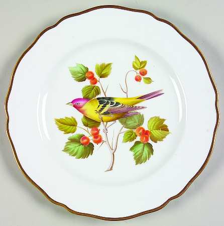 Audubon Birds Luncheon Plate