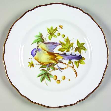 Audubon Birds Luncheon Plate