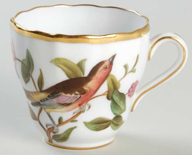 Audubon Birds Flat Demitasse Cup