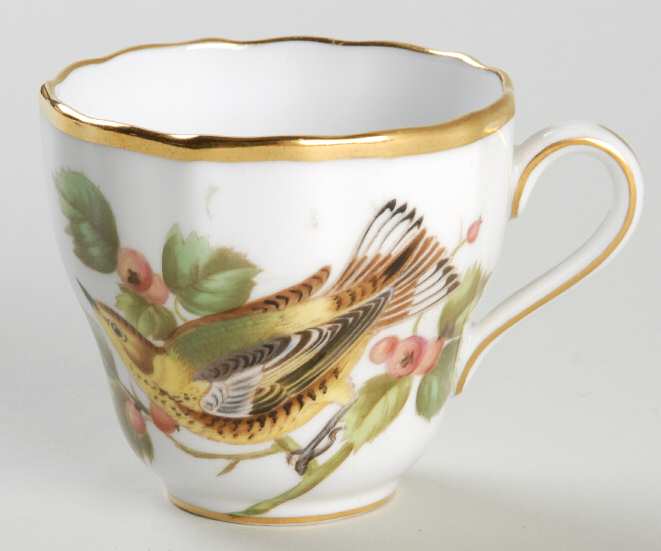 Audubon Birds Flat Demitasse Cup