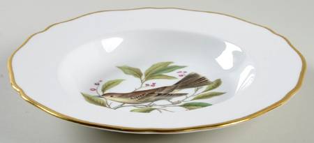 Audubon Birds Rim Soup Bowl