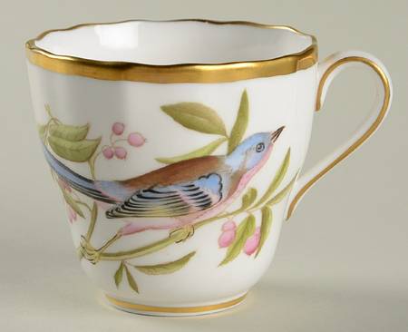 Audubon Birds Flat Demitasse Cup