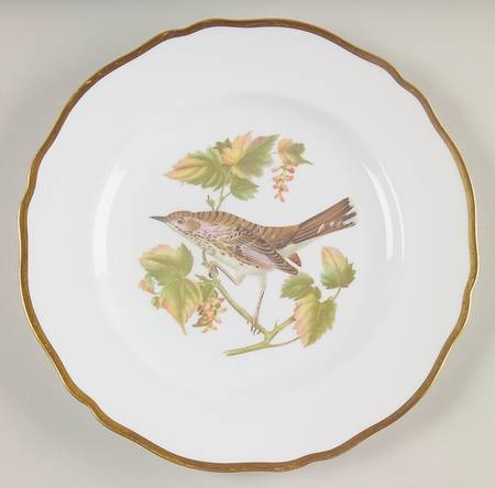 Audubon Birds Salad Plate