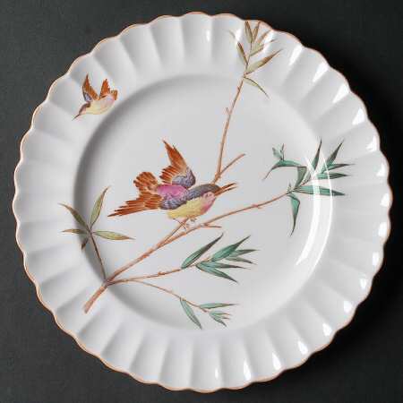 Aviary Birds Luncheon Plate