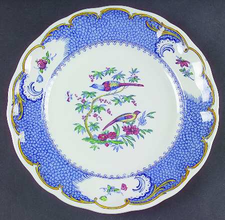 Spode's Aviary (Blue Border) by Spode