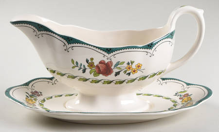 Avondale Gravy Boat & Underplate