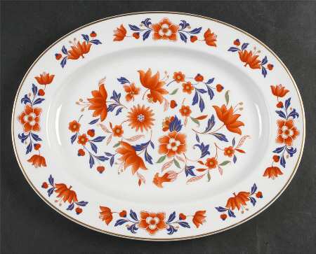 Baroda 13" Oval Serving Platter