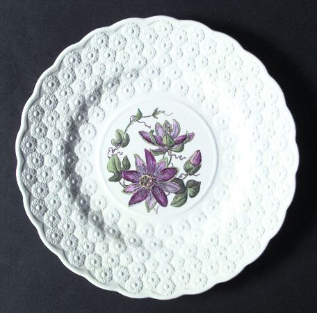 Bermuda Flowers Luncheon Plate