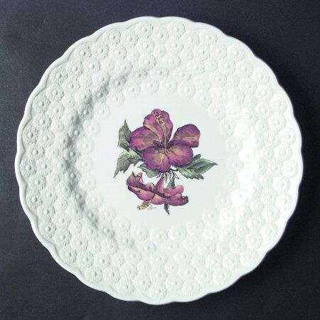 Bermuda Flowers Luncheon Plate