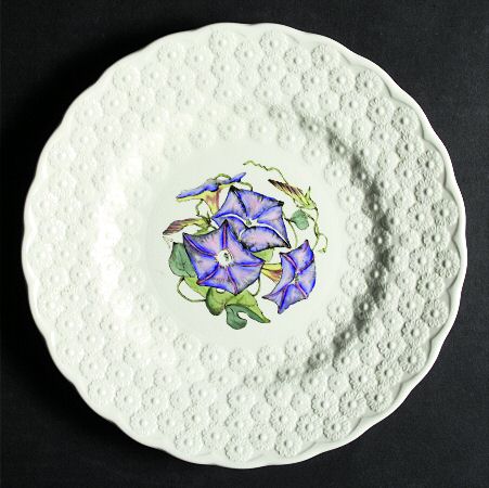 Bermuda Flowers Luncheon Plate