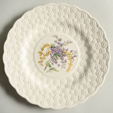 Bermuda Flowers Luncheon Plate