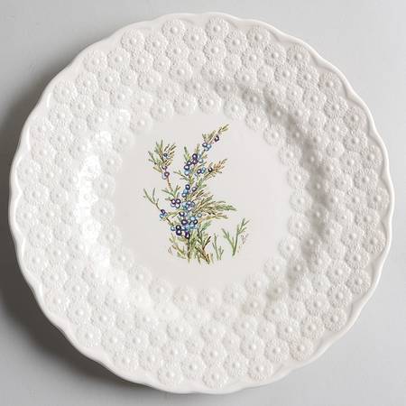 Bermuda Flowers Luncheon Plate
