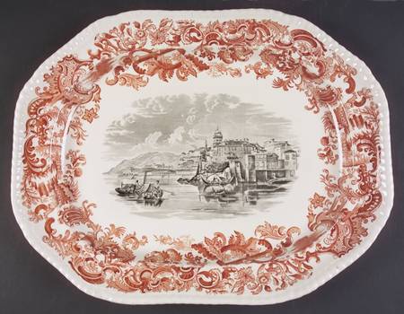 Beverley 17" Oval Serving Platter