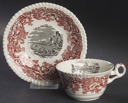 Beverley Flat Cup & Saucer Set