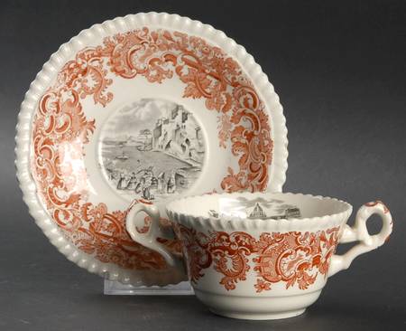 Beverley Flat Bouillon Cup & Saucer