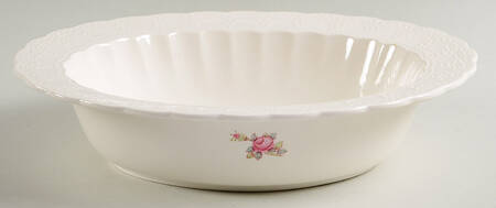 Billingsley Rose Pink (Old Backstamp) 10" Oval Vegetable Bowl