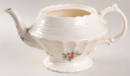 Billingsley Rose Pink (Old Backstamp) Teapot No Lid