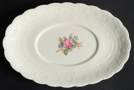 Billingsley Rose Pink (Old Backstamp) Underplate for Gravy Boat