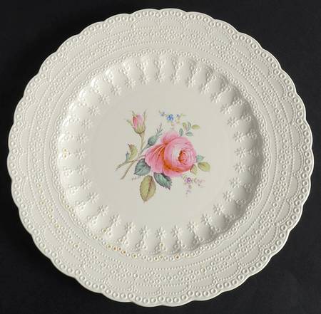 Billingsley Rose Pink (Old Backstamp) Luncheon Plate