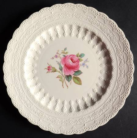 Billingsley Rose Pink (Old Backstamp) Luncheon Plate