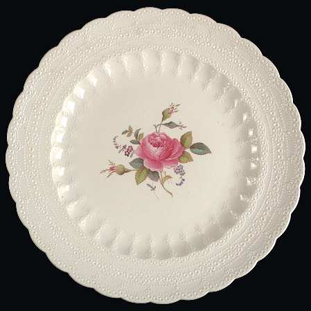 Billingsley Rose Pink (Old Backstamp) 12" Chop Plate (Round Platter)