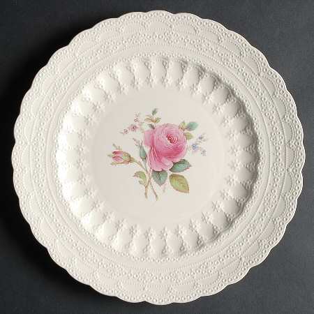 Billingsley Rose Pink (Old Backstamp) Dinner Plate